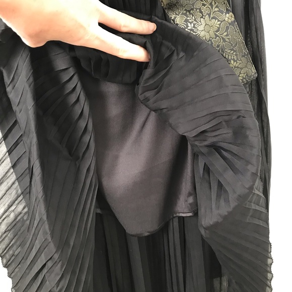 Anthropologie Kas handmade black accordion dress/skirt NWT - Picture 8 of 15